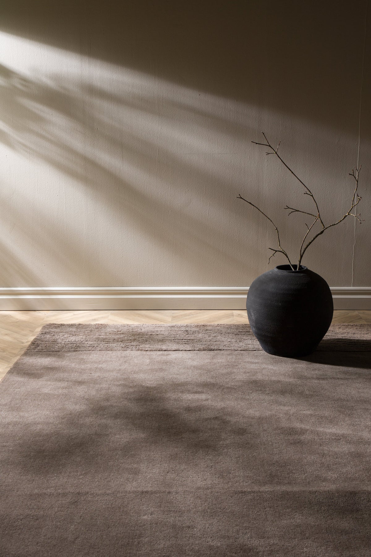 Matteo gulvtæppe - 350 × 250 cm - brun - billede 11
