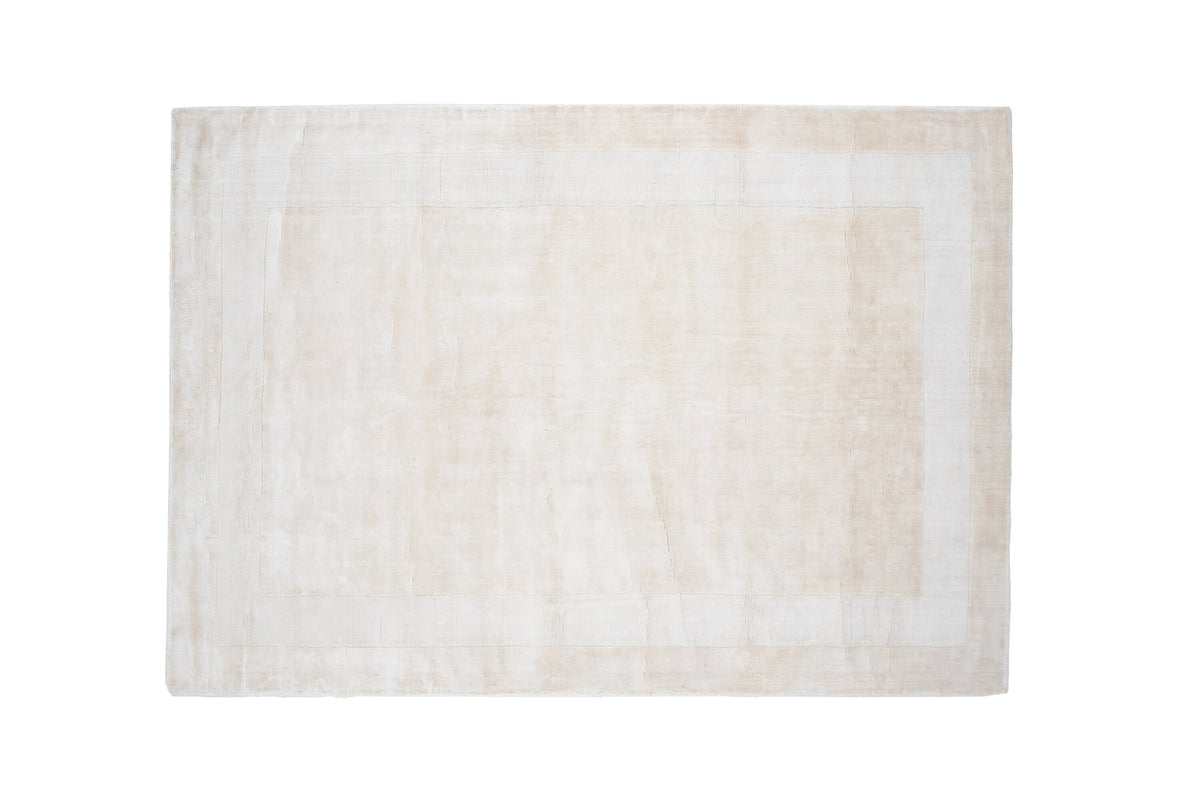 Boston gulvtæppe - 230 × 160 cm - hvid - billede 1