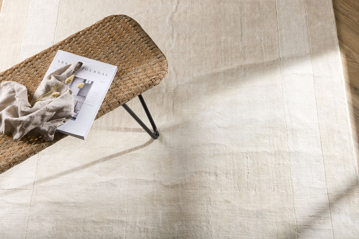 Boston gulvtæppe - 230 × 160 cm - hvid - billede 5
