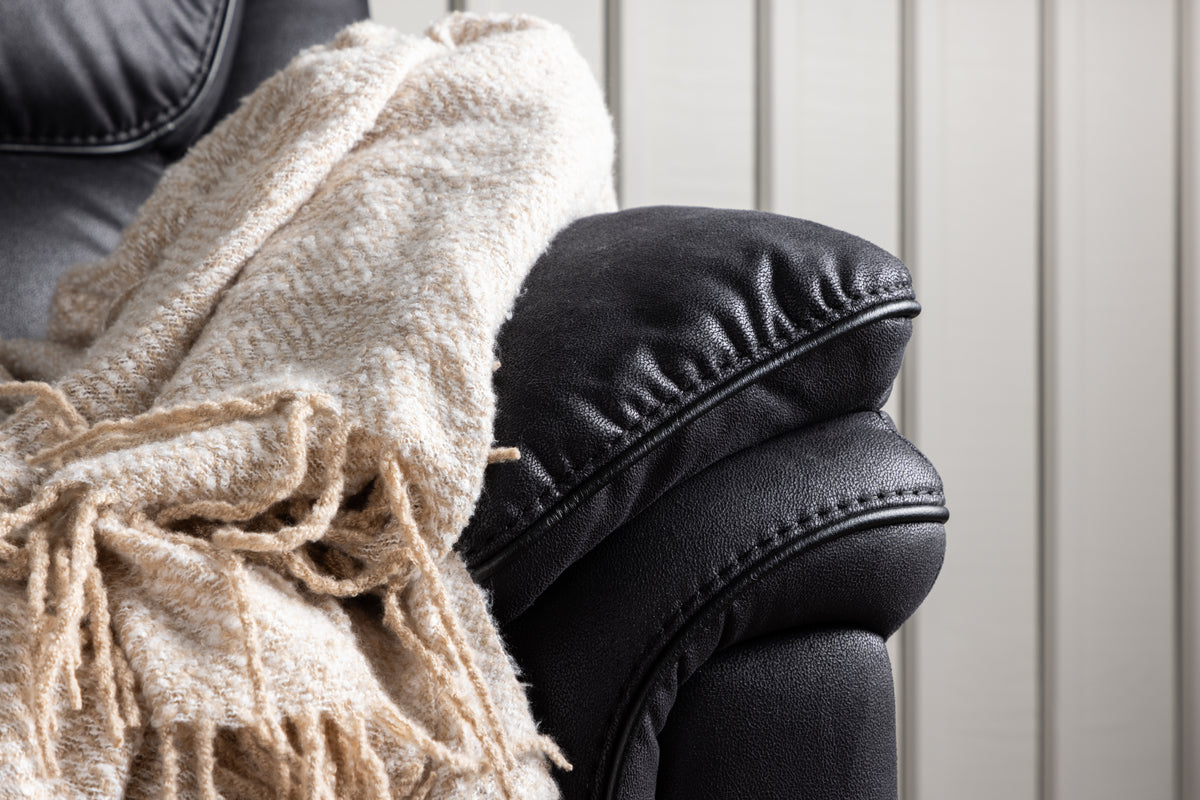 Saranda Recliner-sofa Sort