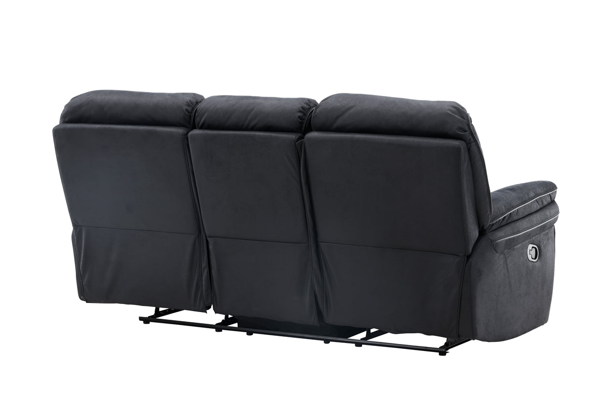 Saranda Recliner-sofa Sort