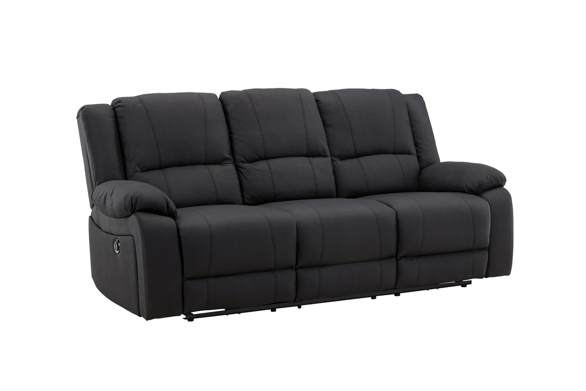 Singapore Sofa med liggefunktion Sort