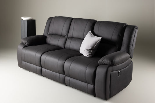 Singapore Sofa med liggefunktion Sort