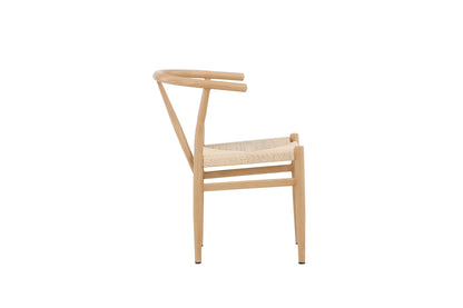 Alfons spisebordsstol - beige, natur - billede 10