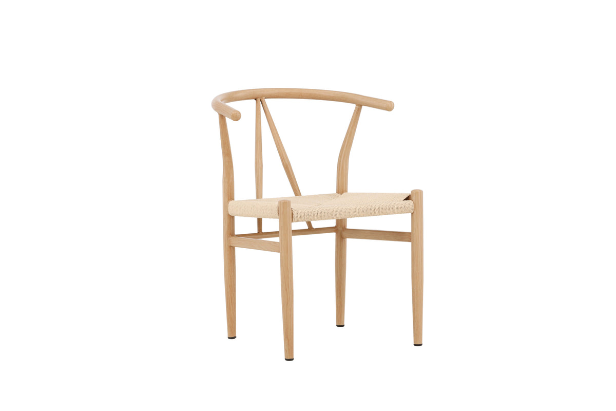 Alfons spisebordsstol - beige, natur - billede 12