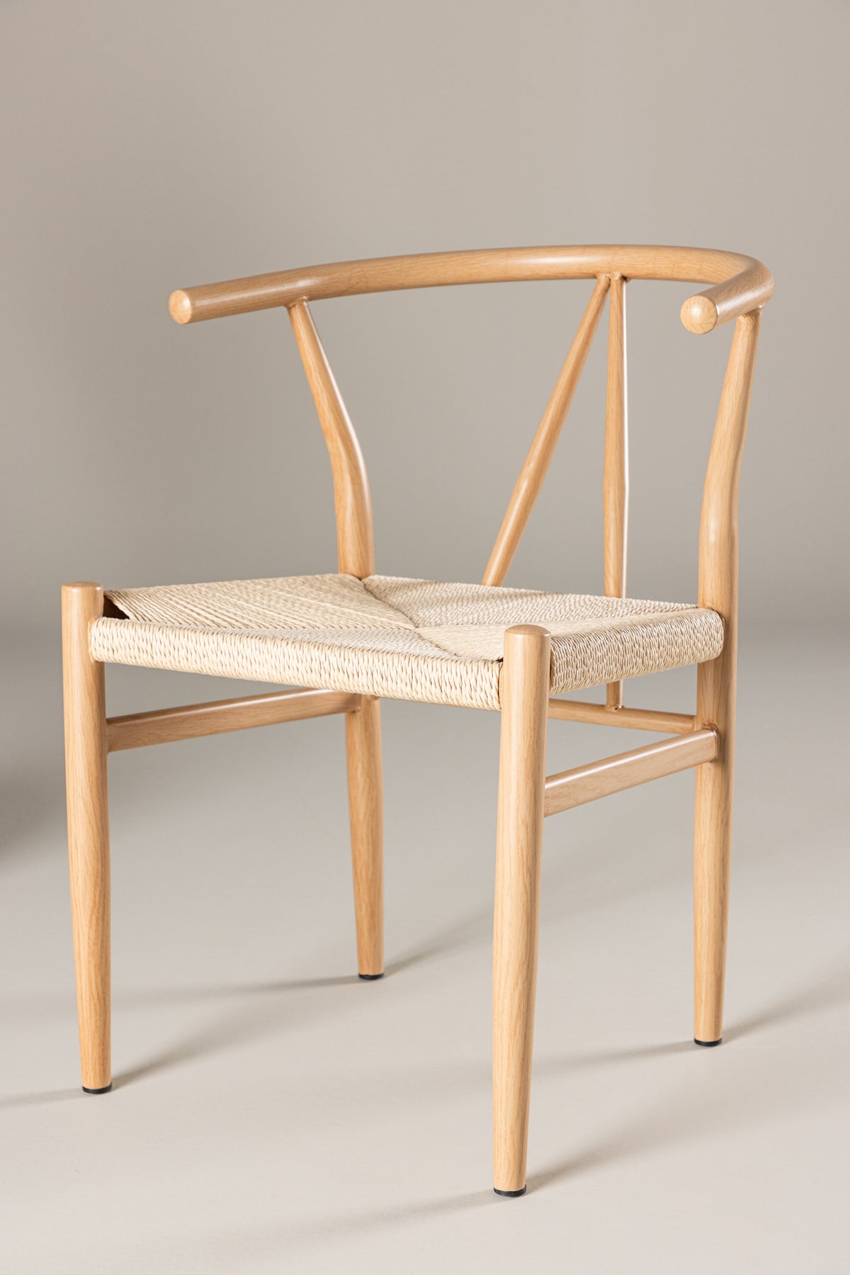Alfons spisebordsstol - beige, natur - billede 18