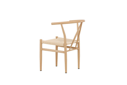 Alfons spisebordsstol - beige, natur - billede 5