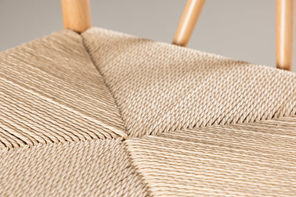 Alfons spisebordsstol - beige, natur - billede 15