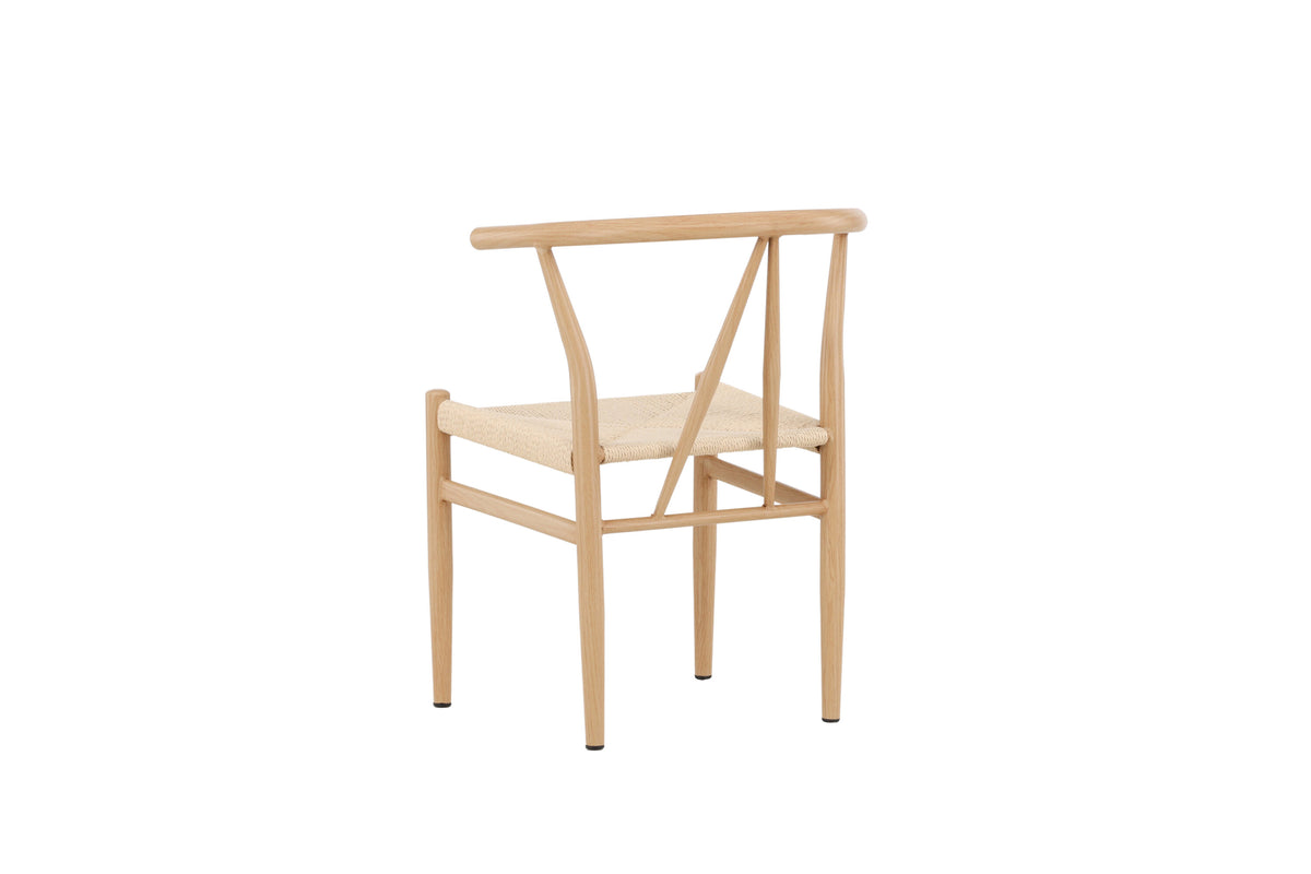 Alfons spisebordsstol - beige, natur - billede 6