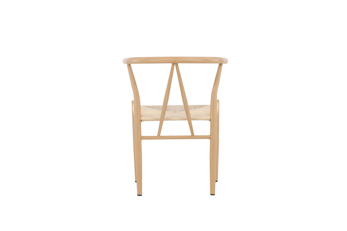 Alfons spisebordsstol - beige, natur - billede 7