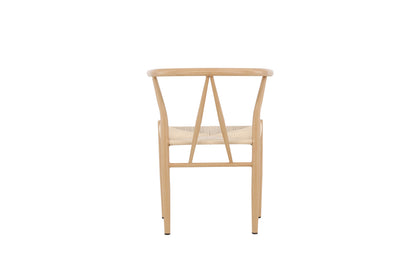 Alfons spisebordsstol - beige, natur - billede 7