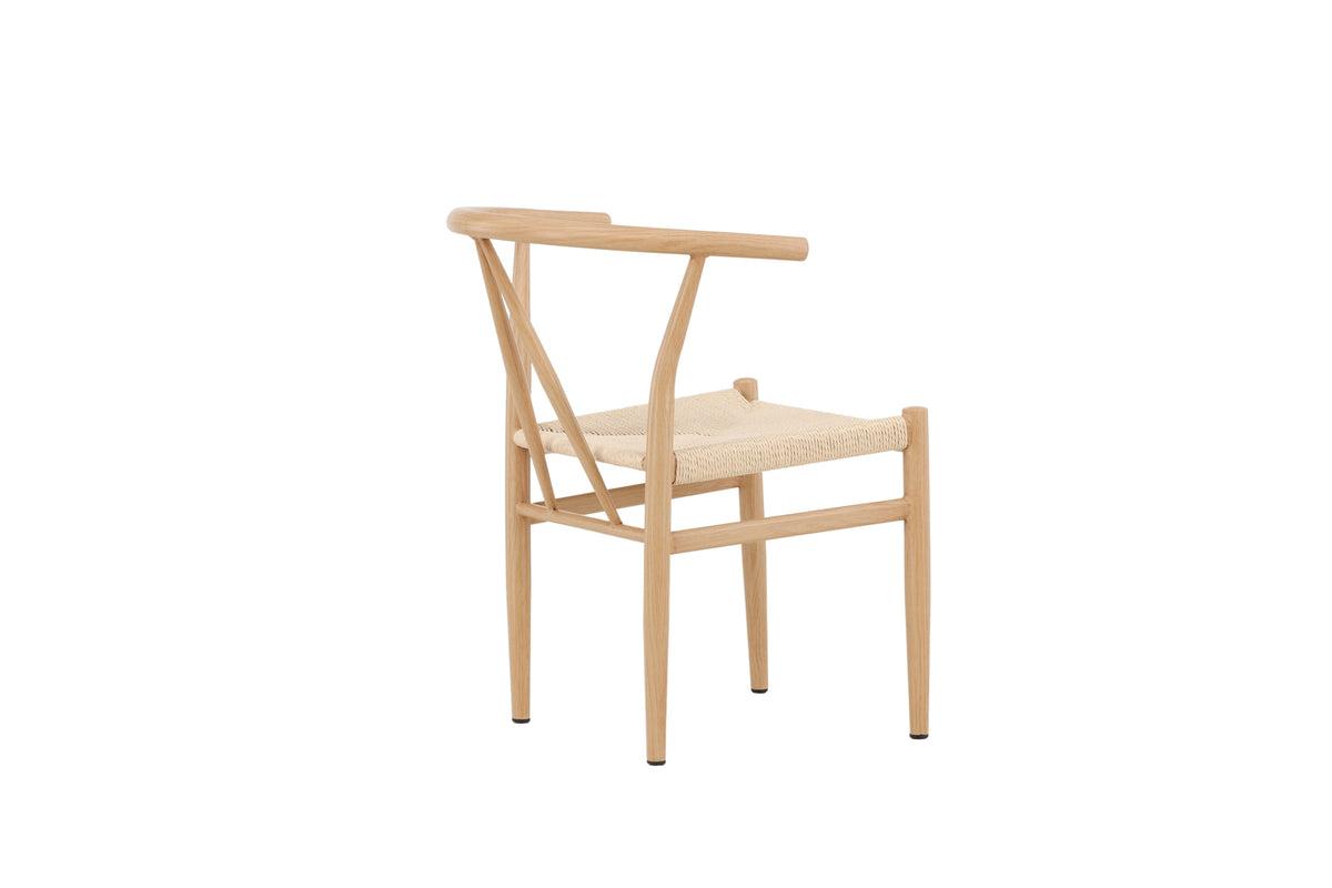 Alfons spisebordsstol - beige, natur - billede 9