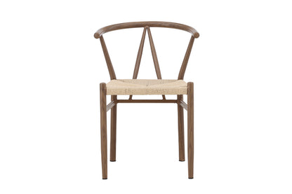 Alfons spisebordsstol - beige, brun - billede 1