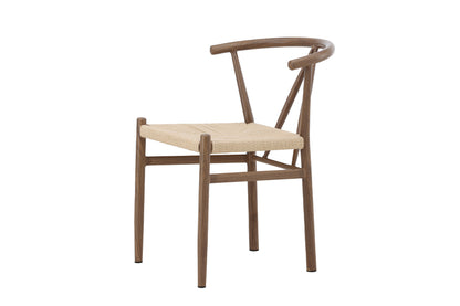 Alfons spisebordsstol - beige, brun - billede 3