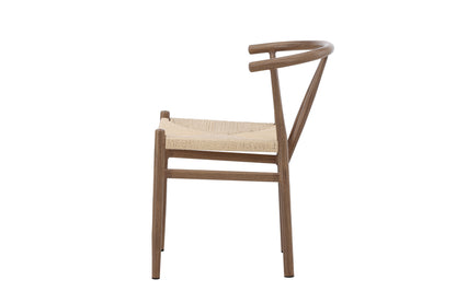 Alfons spisebordsstol - beige, brun - billede 4