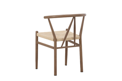 Alfons spisebordsstol - beige, brun - billede 6