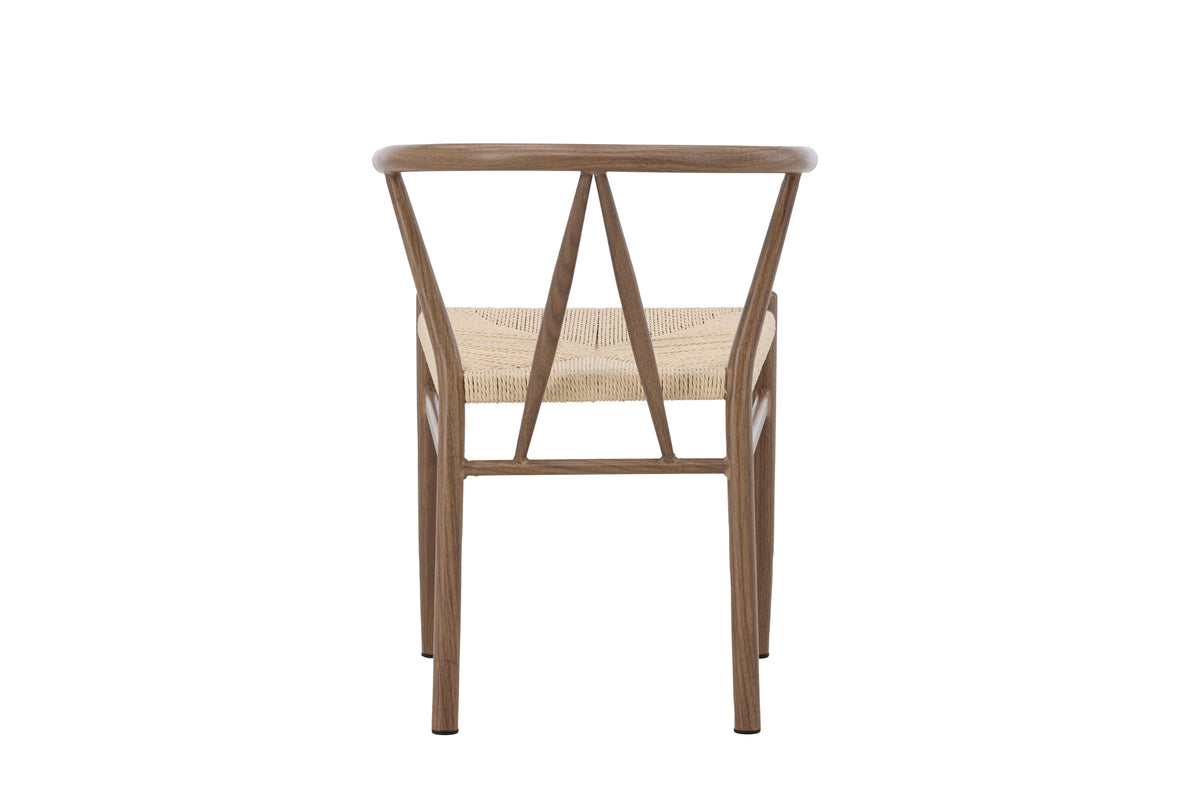Alfons spisebordsstol - beige, brun - billede 7
