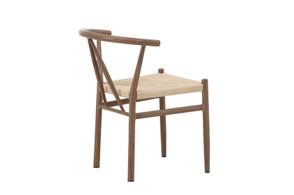 Alfons spisebordsstol - beige, brun - billede 9