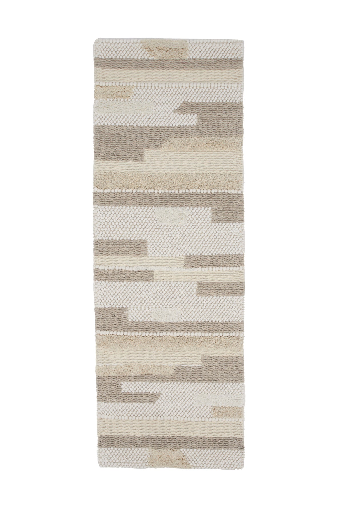 Sixten tæppeløber - 200 × 70 cm - beige, flerfarvet - billede 10