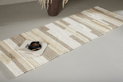 Sixten tæppeløber - 200 × 70 cm - beige, flerfarvet - billede 4