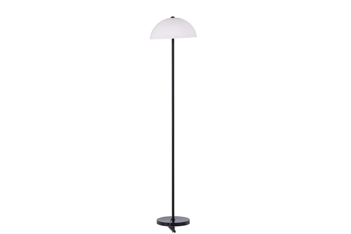 Ferrand gulvlampe - sort, hvid - billede 10