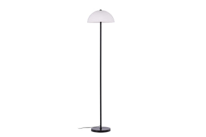 Ferrand gulvlampe - sort, hvid - billede 1