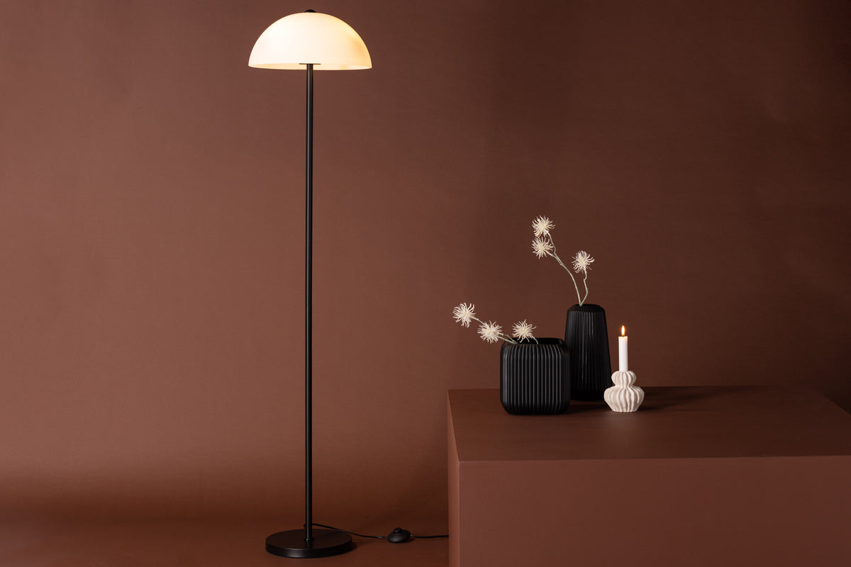Ferrand gulvlampe - sort, hvid - billede 14