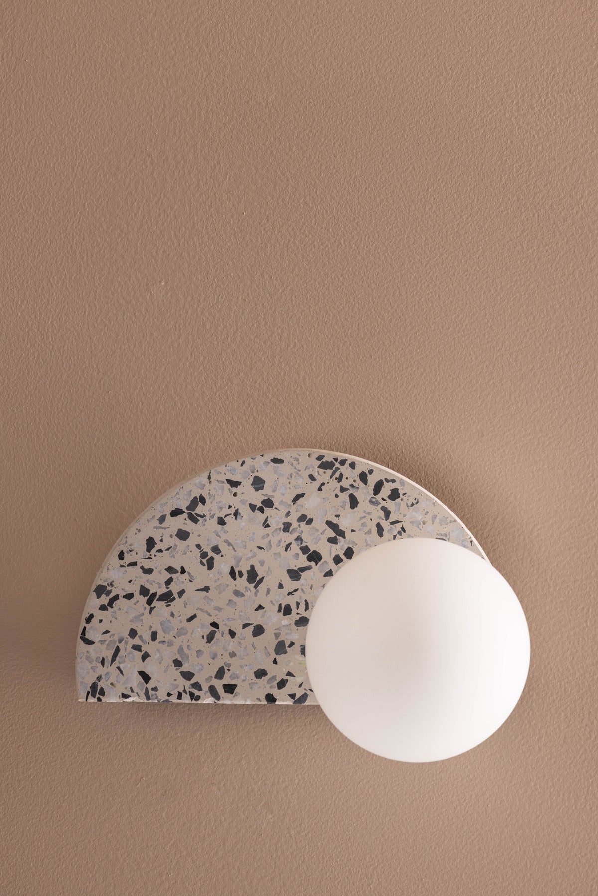 Abbeville væglampe - hvid, terrazzo - billede 11