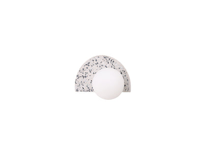 Abbeville væglampe - hvid, terrazzo - billede 2