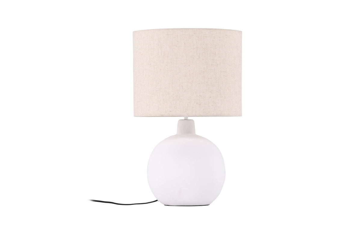 Torcello bordlampe - beige, hvid - billede 10
