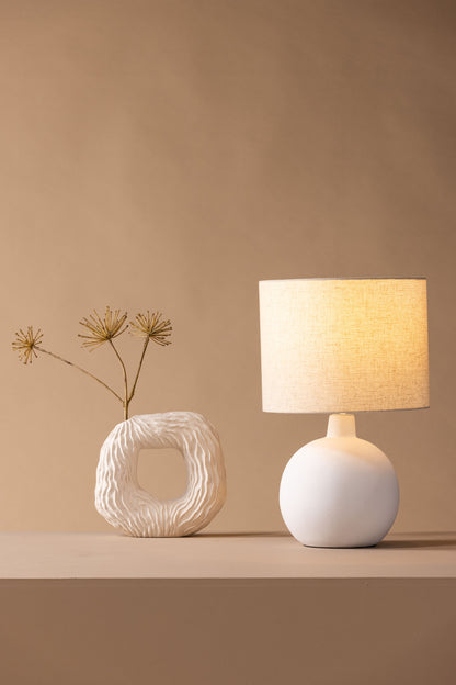 Torcello bordlampe - beige, hvid - billede 19