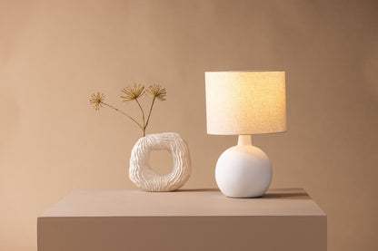 Torcello bordlampe - beige, hvid - billede 15