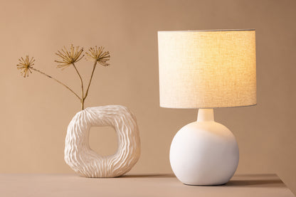 Torcello bordlampe - beige, hvid - billede 16