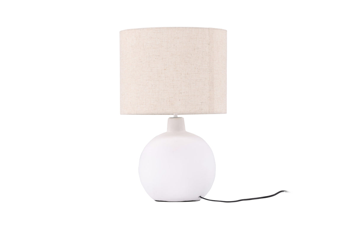 Torcello bordlampe - beige, hvid - billede 5