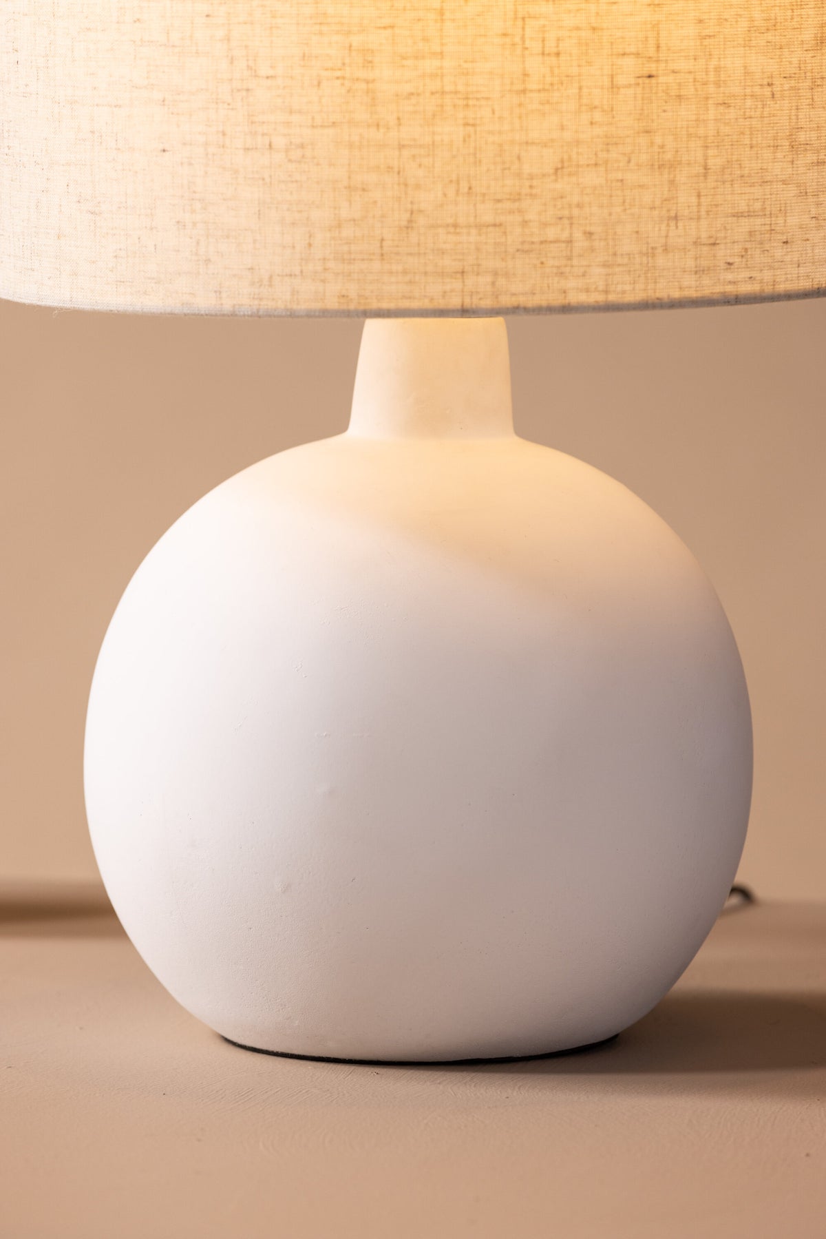 Torcello bordlampe - beige, hvid - billede 22