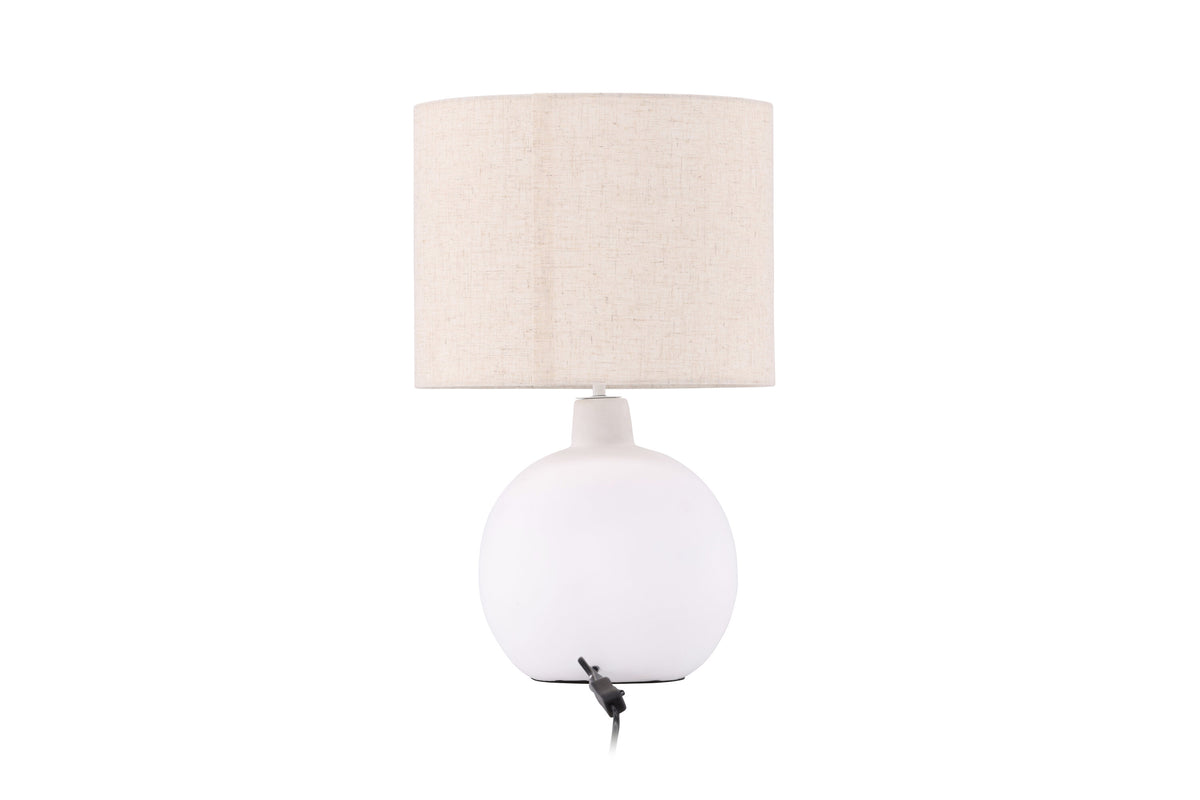 Torcello bordlampe - beige, hvid - billede 7