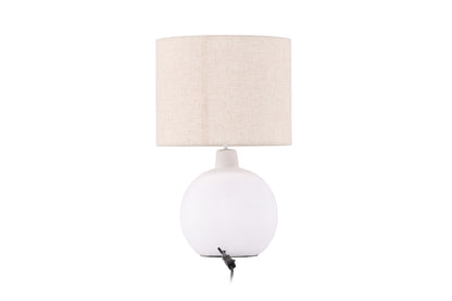Torcello bordlampe - beige, hvid - billede 7