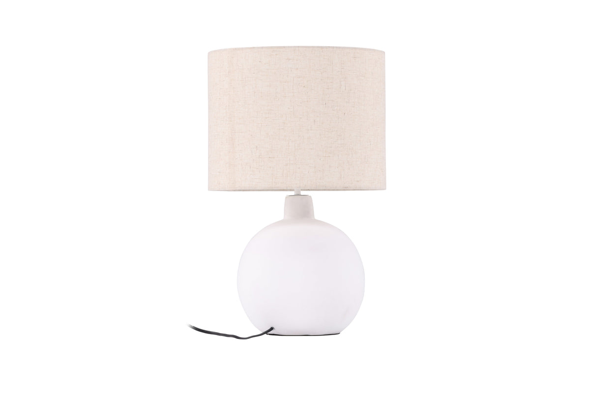 Torcello bordlampe - beige, hvid - billede 8