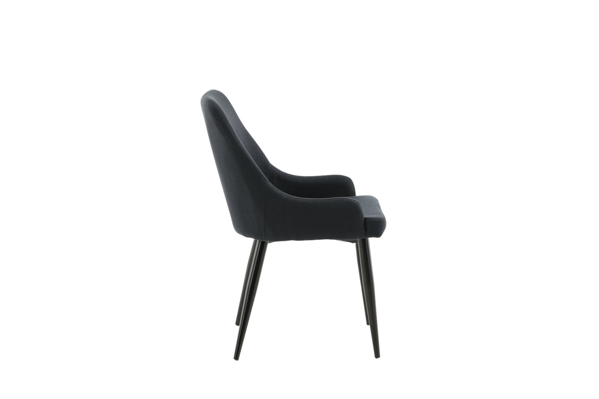 Plaza spisebordsstole - sort - 2 stk. - billede 11