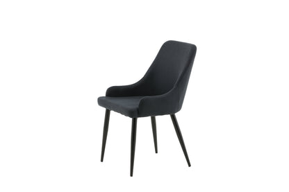 Plaza spisebordsstole - sort - 2 stk. - billede 4