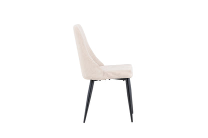 Leone spisebordsstole - beige, sort - 2 stk. - billede 11