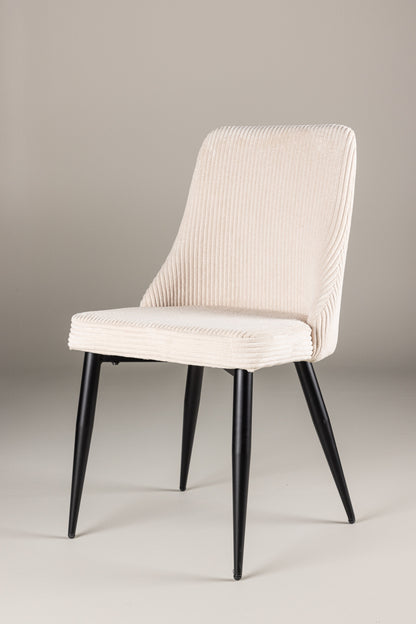 Leone spisebordsstole - beige, sort - 2 stk. - billede 19