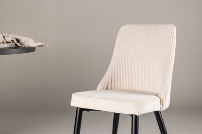 Leone spisebordsstole - beige, sort - 2 stk. - billede 15