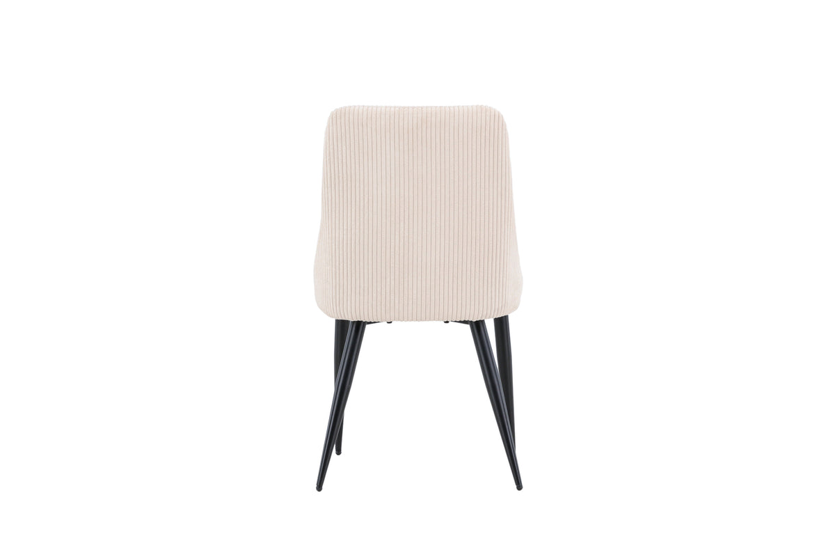 Leone spisebordsstole - beige, sort - 2 stk. - billede 8