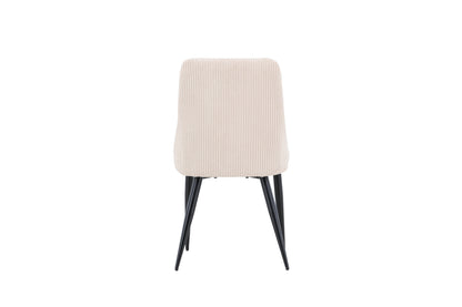 Leone spisebordsstole - beige, sort - 2 stk. - billede 8