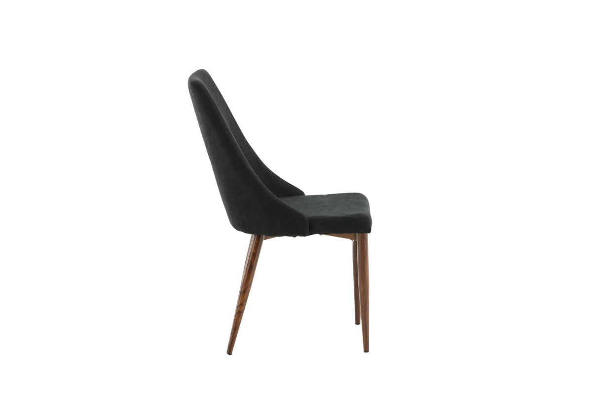 Leone spisebordsstole - sort, natur - 2 stk. - billede 11
