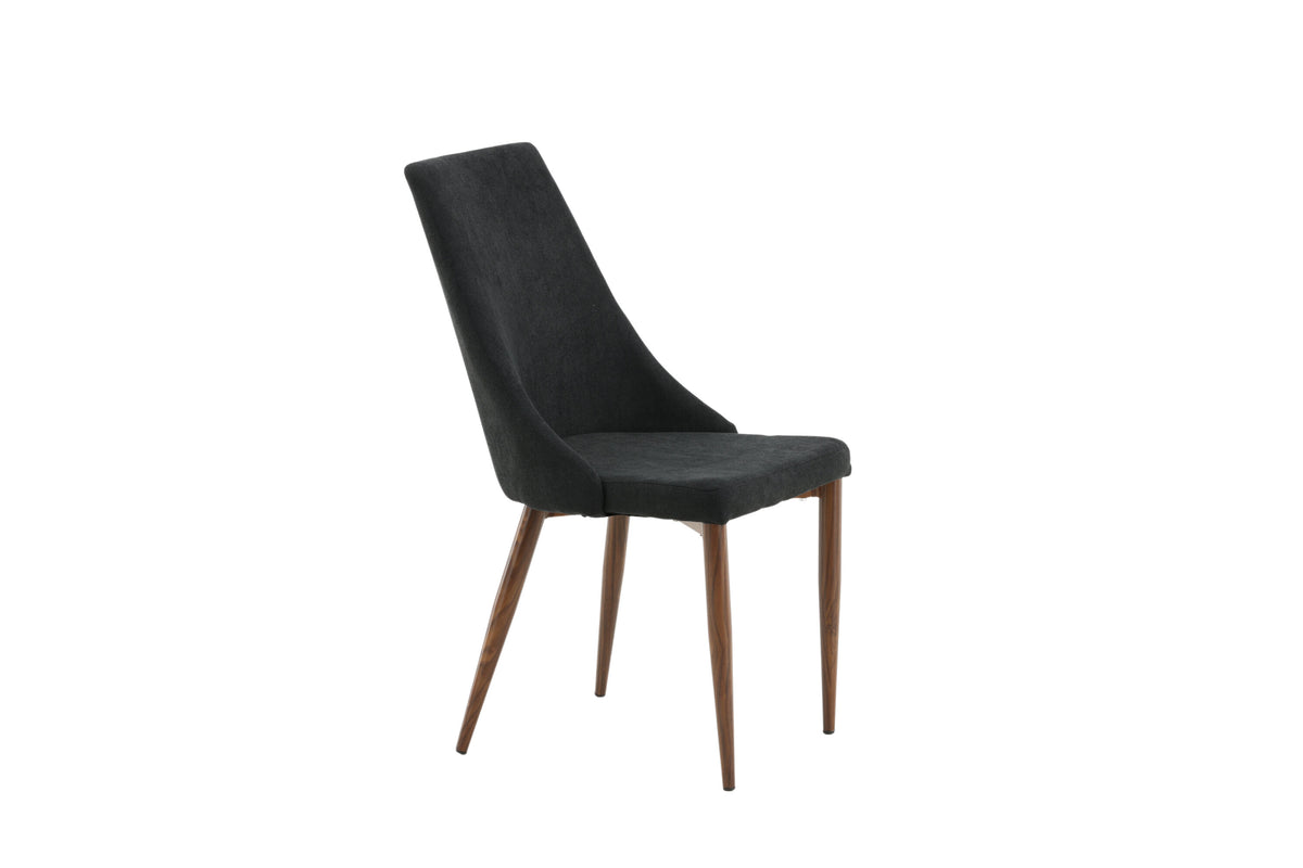 Leone spisebordsstole - sort, natur - 2 stk. - billede 12