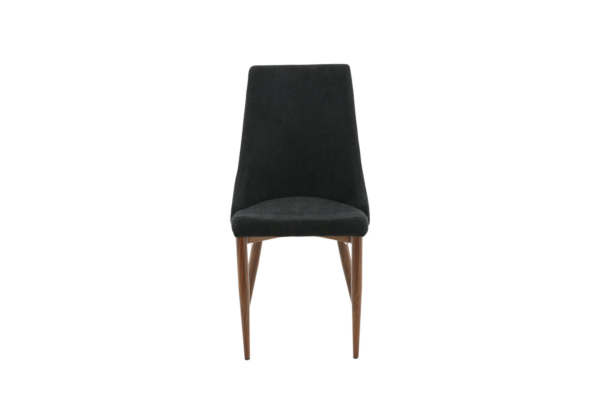 Leone spisebordsstole - sort, natur - 2 stk. - billede 2