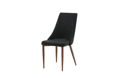 Leone spisebordsstole - sort, natur - 2 stk. - billede 3