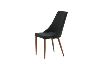 Leone spisebordsstole - sort, natur - 2 stk. - billede 4
